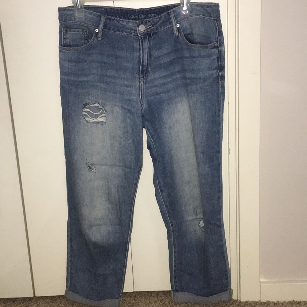 Calvin Klein Boyfriend fit capris